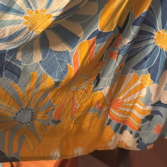 Floral Sundress with Spaghetti Straps - Picture 3 of 5